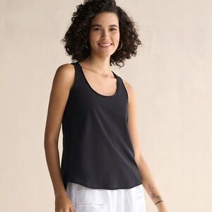 Old Navy Black Racerback Tank Top